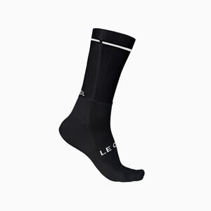 Le Col Women’s Pro Awro Socks, Black/White, Size L/XL NWT